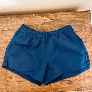 Patagonia Blue Barely Baggies - XXS